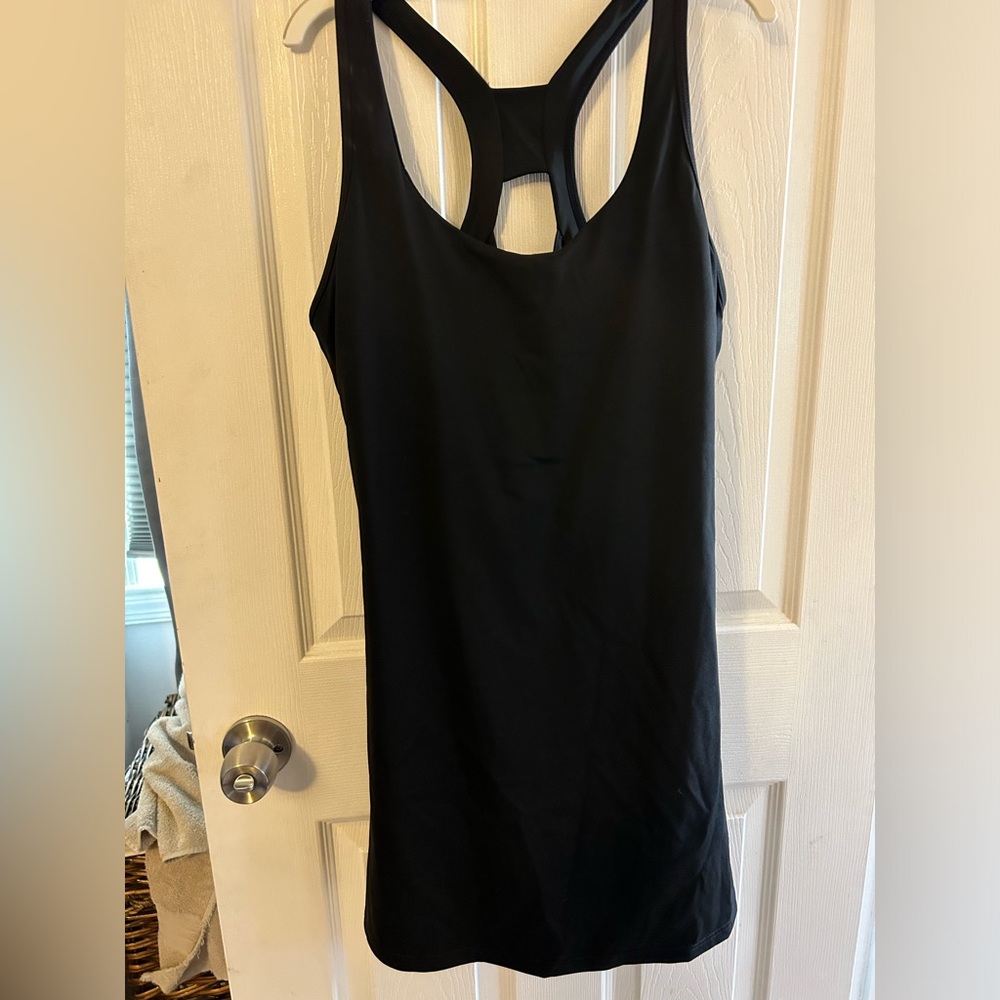 Athletic dress romper